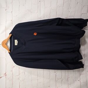 Cutter & Buck University Clemson Tigers Blue Windbreaker Tiger Paw Embroidered